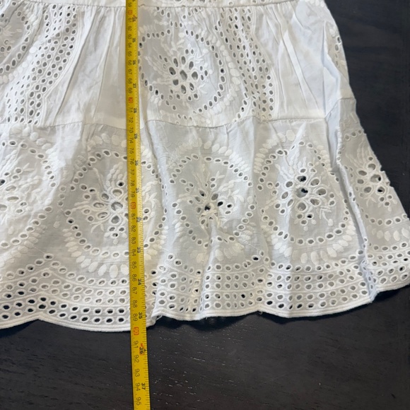 Sundance Ensenada White Skirt Size M - Picture 8 of 10